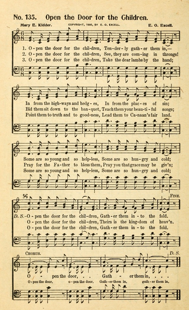 Christian Gospel Hymns: for church, Sunday school, and evangelistic meetings: contains the cream of all the old songs, and the very best of all the new page 148