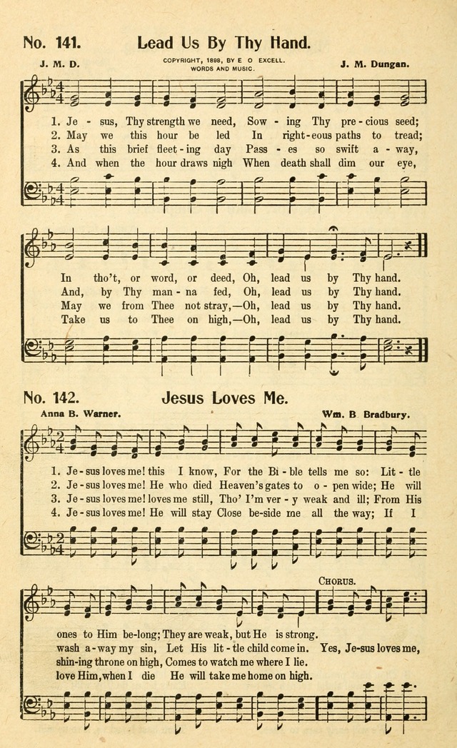 Christian Gospel Hymns: for church, Sunday school, and evangelistic meetings: contains the cream of all the old songs, and the very best of all the new page 154