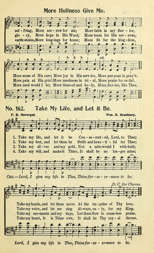 Christian Gospel Hymns: for church, Sunday school, and evangelistic meetings: contains the cream of all the old songs, and the very best of all the new page 171