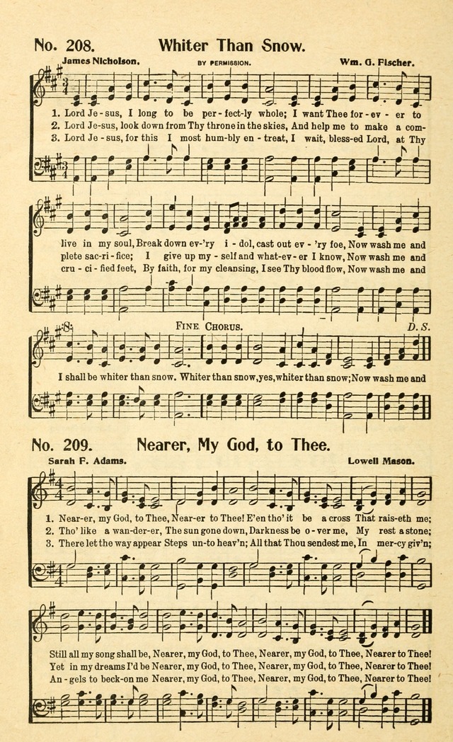 Christian Gospel Hymns: for church, Sunday school, and evangelistic meetings: contains the cream of all the old songs, and the very best of all the new page 200