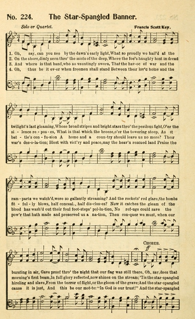 Christian Gospel Hymns: for church, Sunday school, and evangelistic meetings: contains the cream of all the old songs, and the very best of all the new page 210