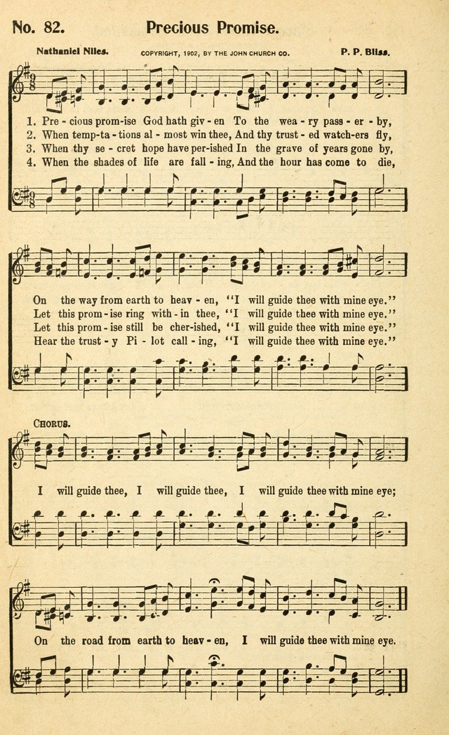 Christian Gospel Hymns: for church, Sunday school, and evangelistic meetings: contains the cream of all the old songs, and the very best of all the new page 82