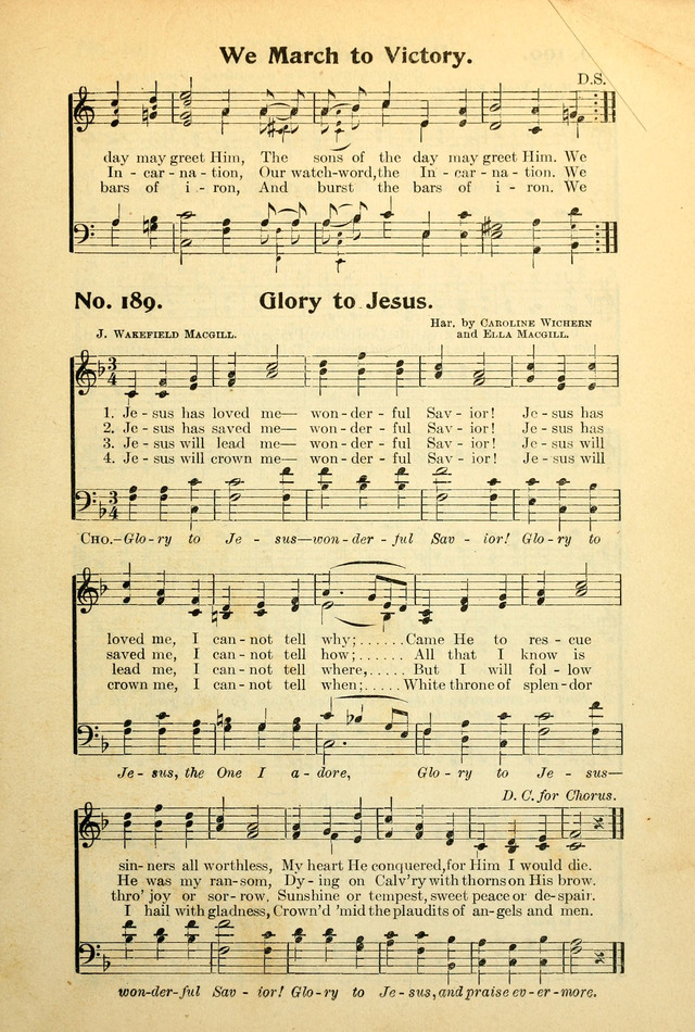 The Century Gospel Songs page 191