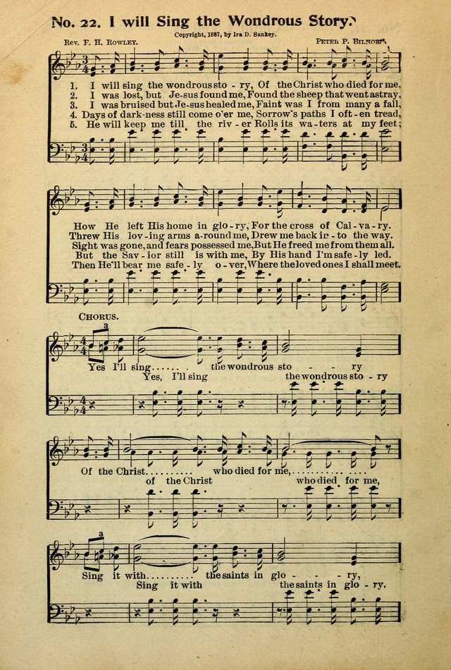 The Century Gospel Songs page 22