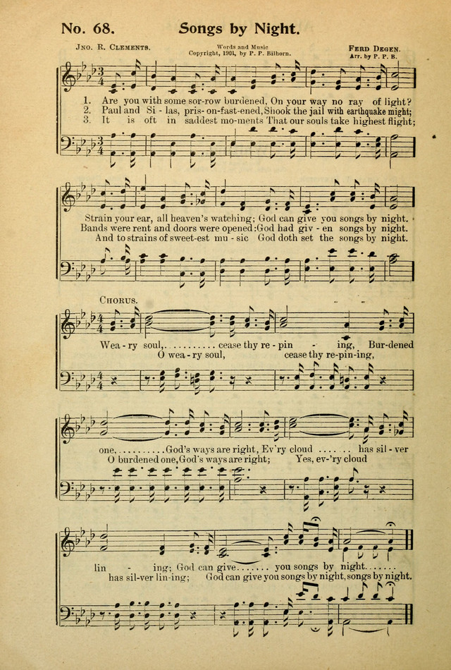 The Century Gospel Songs page 68
