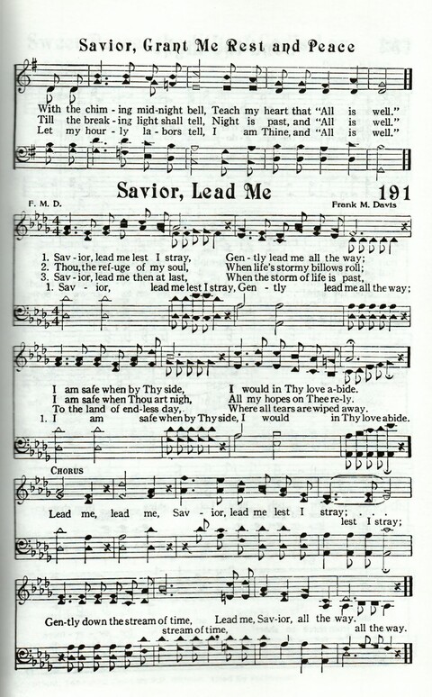Church Gospel Songs and Hymns: a choice selection of inspiration hymns and gospel songs old and new for all services of the church and special occasions page 157
