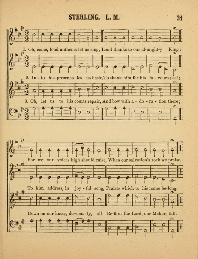 Crystal Gems for the Sabbath School: containing a choice collection of new hymns and tunes, suitable for anniversaries, and all other exercises of the Sabbath-school... page 31