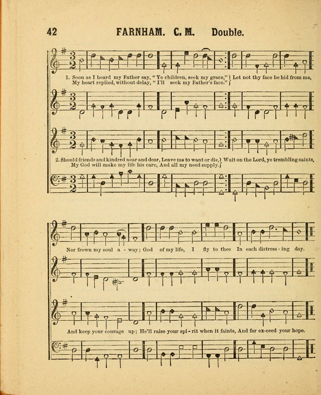 Crystal Gems for the Sabbath School: containing a choice collection of new hymns and tunes, suitable for anniversaries, and all other exercises of the Sabbath-school... page 42