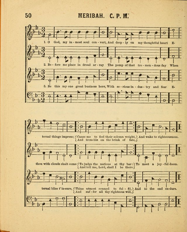 Crystal Gems for the Sabbath School: containing a choice collection of new hymns and tunes, suitable for anniversaries, and all other exercises of the Sabbath-school... page 50