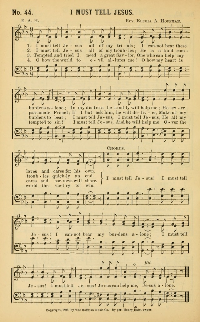 Christian Hymns No. 1 page 44