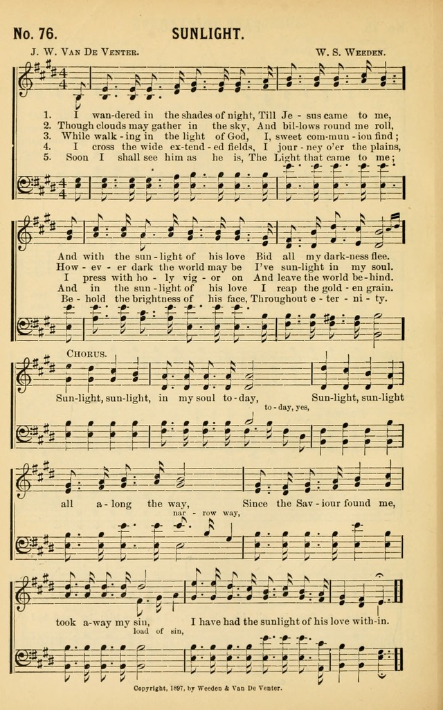 Christian Hymns No. 1 page 76