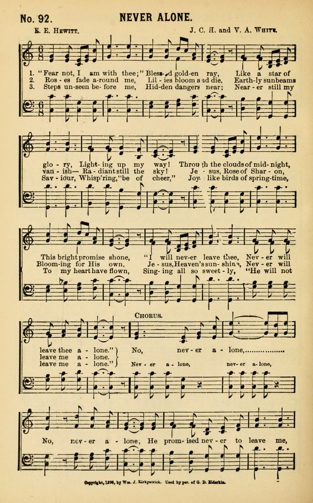 Christian Hymns No. 1 page 92