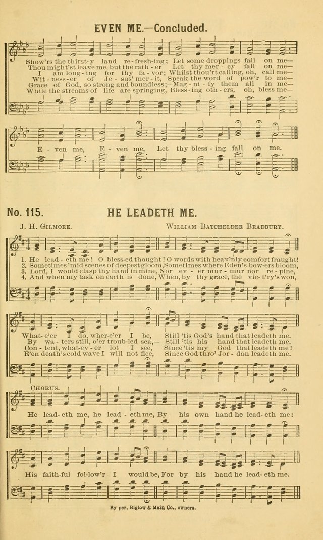 Choice Hymns No. 1: for use in the church, Sunday-school, young people