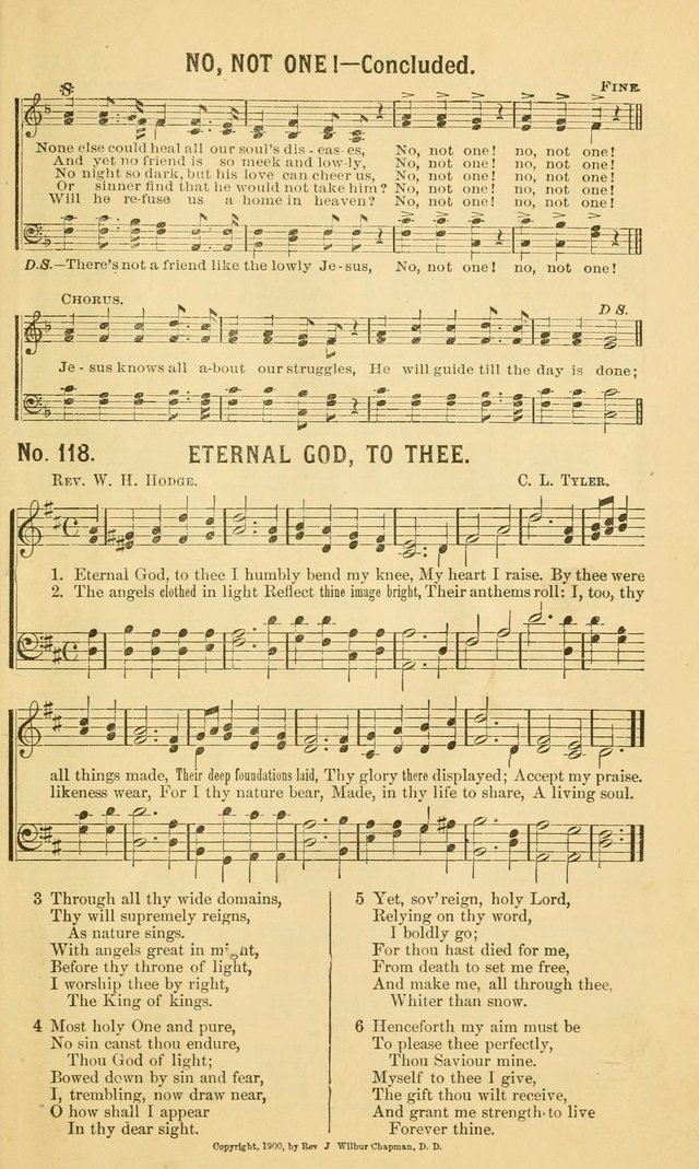 Choice Hymns No. 1: for use in the church, Sunday-school, young people