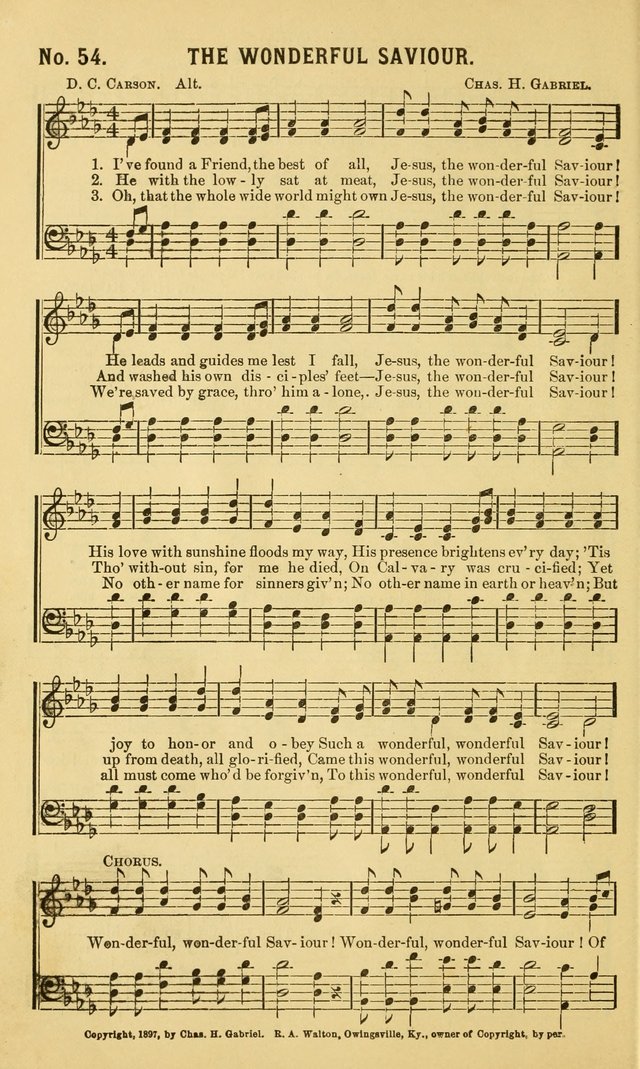 Choice Hymns No. 1: for use in the church, Sunday-school, young people