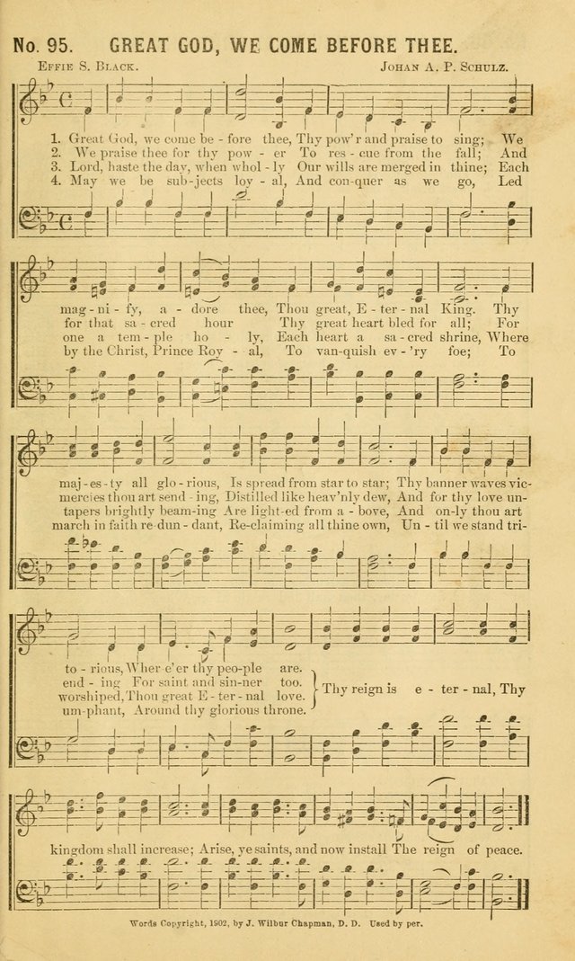 Choice Hymns No. 1: for use in the church, Sunday-school, young people