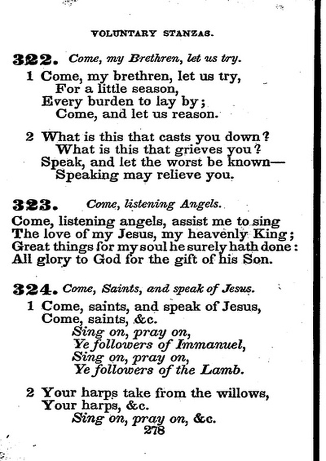 Conference Hymns. a new collection of hymns, designed especially for use in conference and prayer meetings, and family worship. page 292