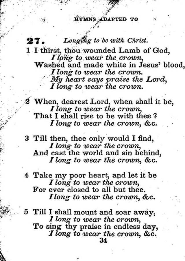 Conference Hymns. a new collection of hymns, designed especially for use in conference and prayer meetings, and family worship. page 46