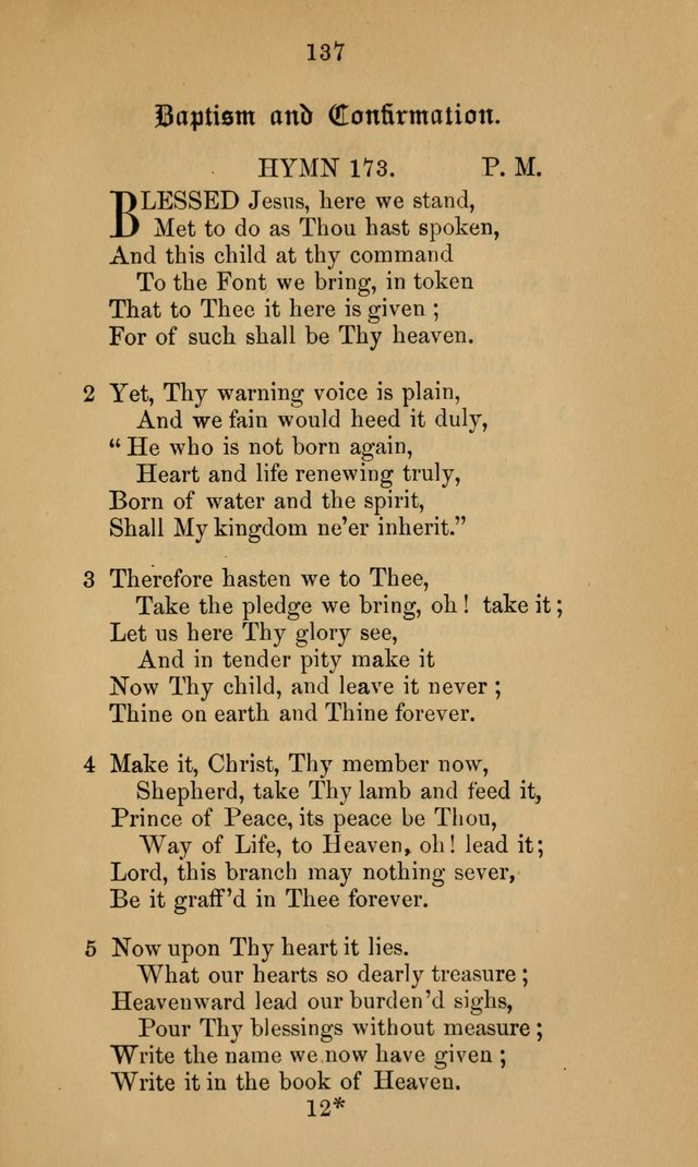 A Collection of Hymns page 137