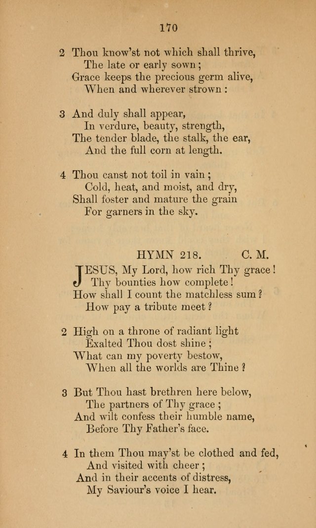 A Collection of Hymns page 170