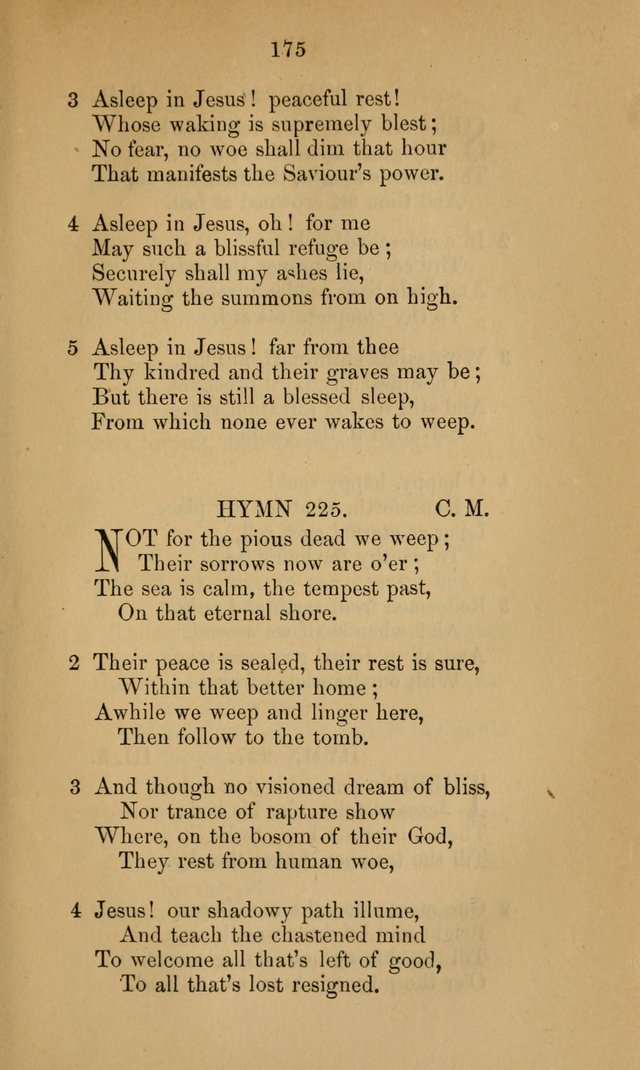 A Collection of Hymns page 175