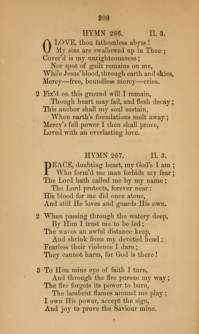 A Collection of Hymns page 208
