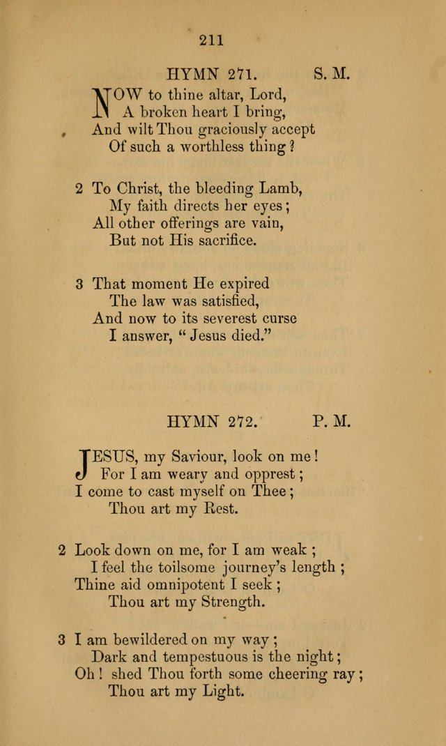 A Collection of Hymns page 211