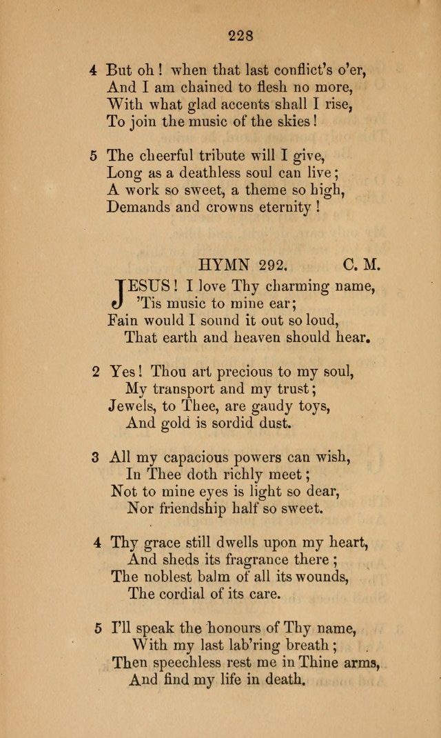 A Collection of Hymns page 228