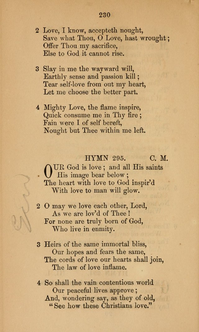A Collection of Hymns page 230