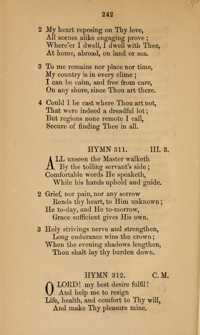 A Collection of Hymns page 242