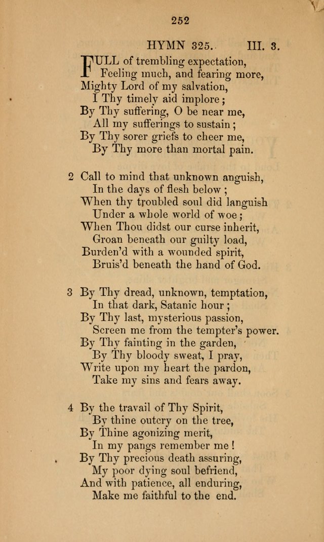 A Collection of Hymns page 252