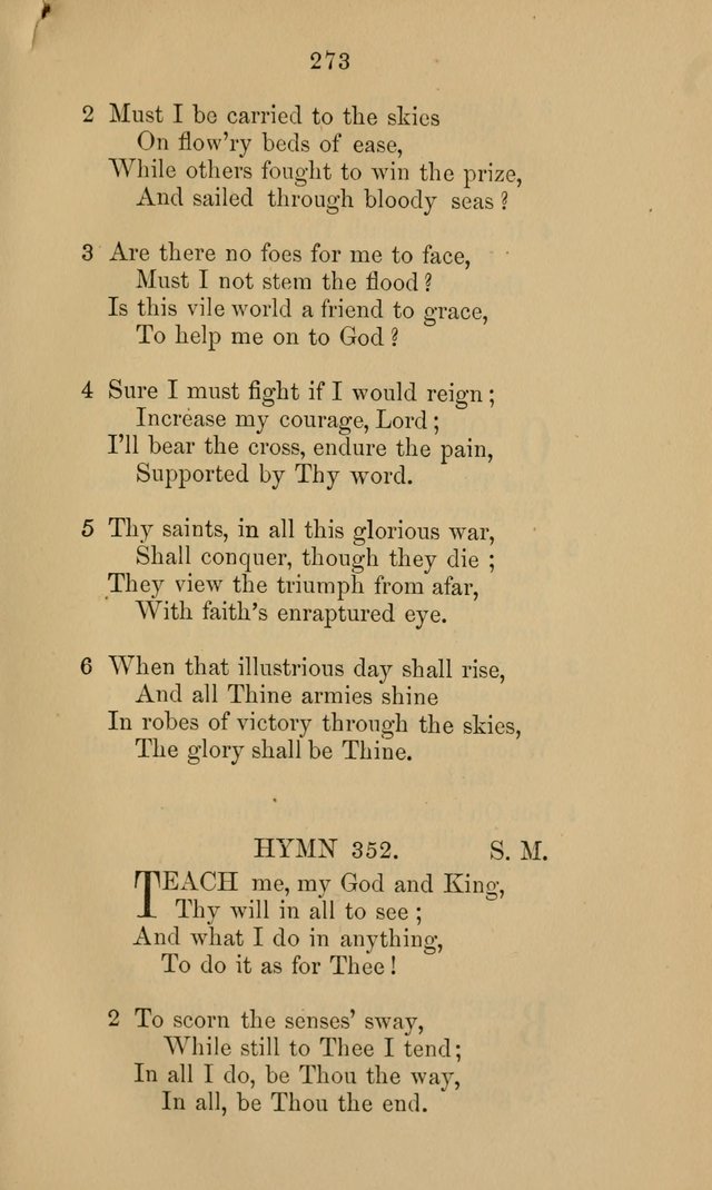 A Collection of Hymns page 273