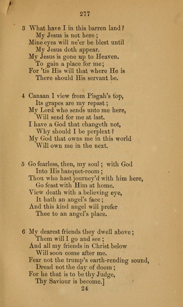 A Collection of Hymns page 277
