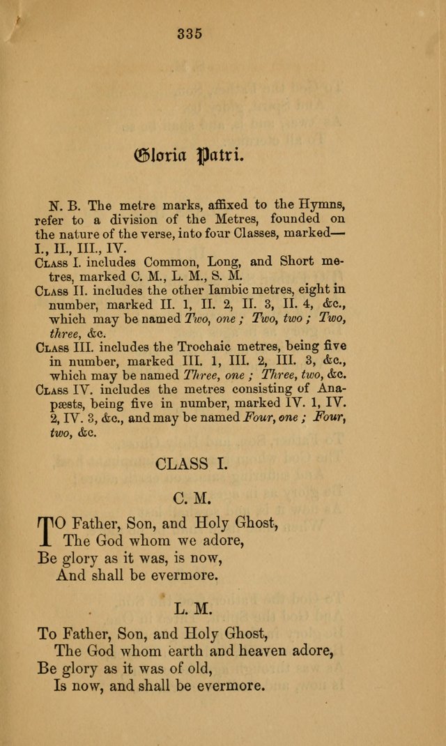 A Collection of Hymns page 335