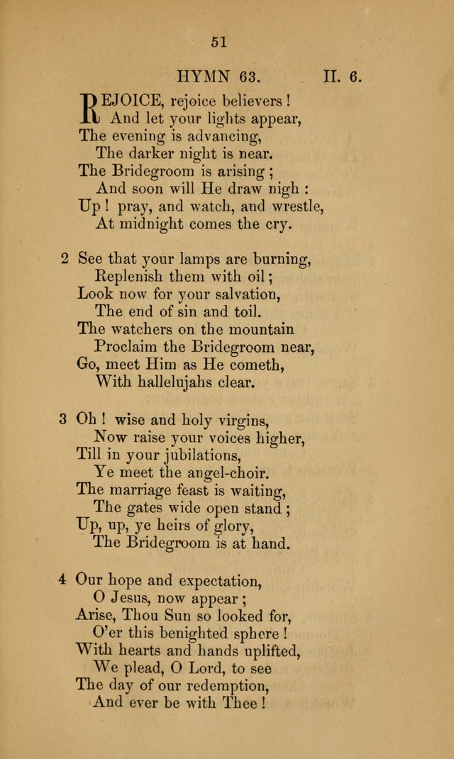 A Collection of Hymns page 51