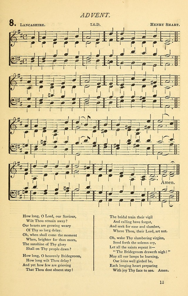 Church Hymnal page 13