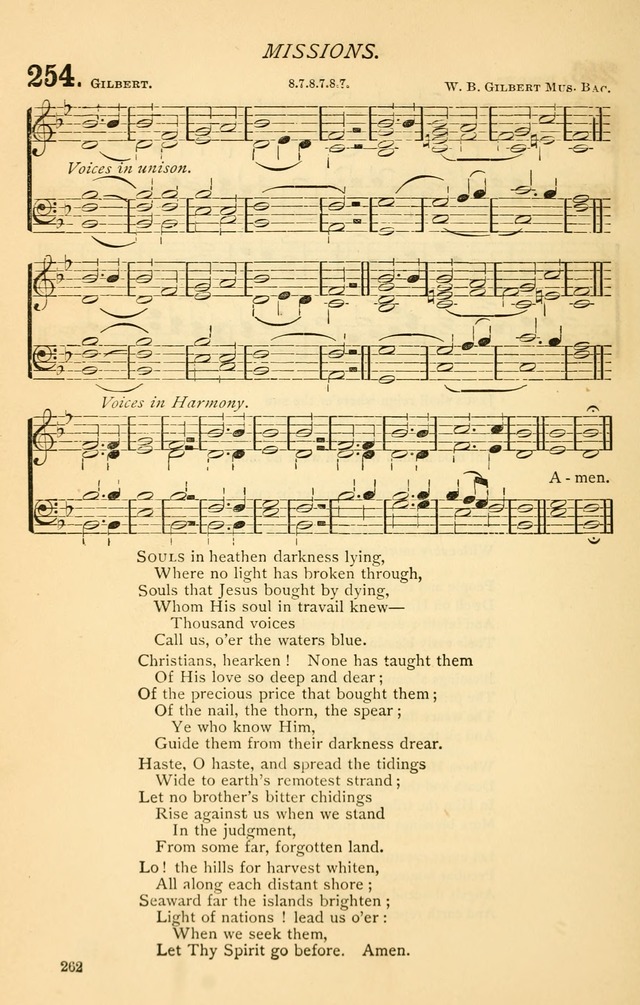 Church Hymnal page 262