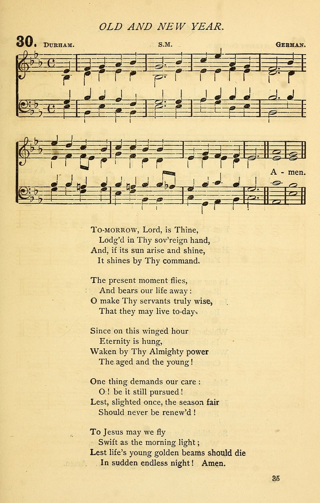 Church Hymnal page 35