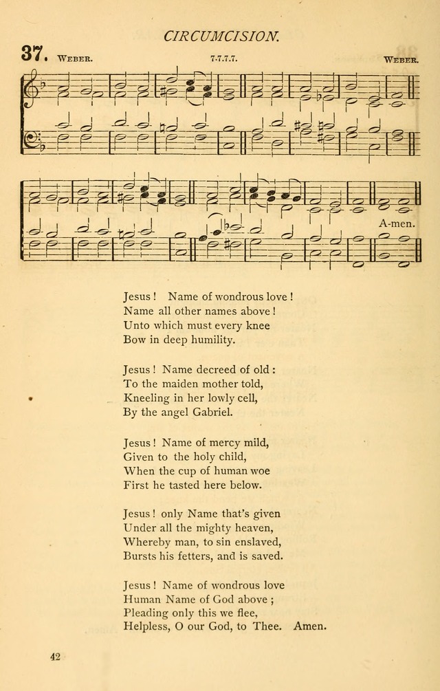 Church Hymnal page 42