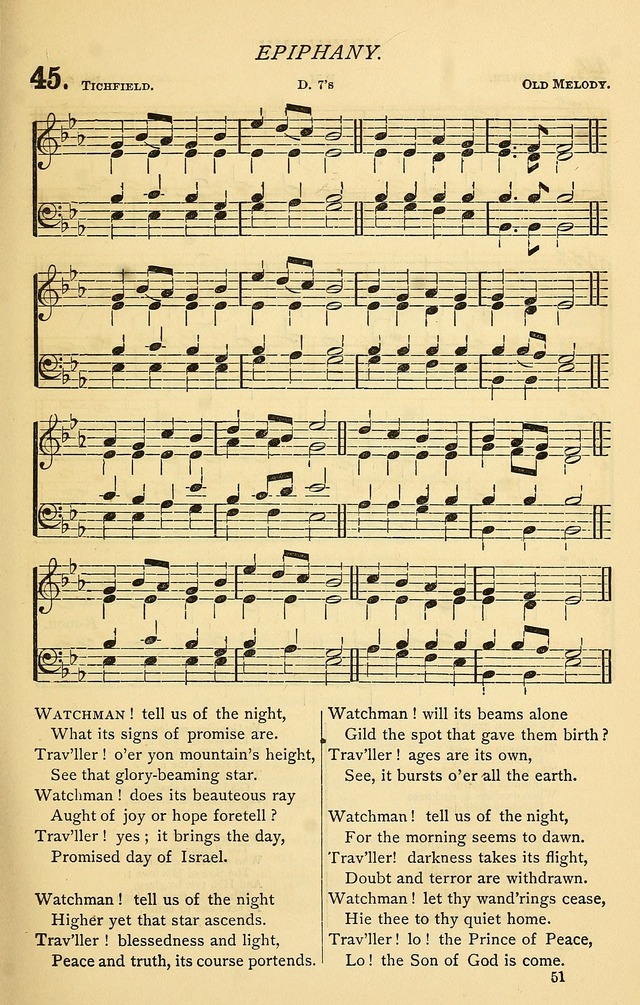 Church Hymnal page 51