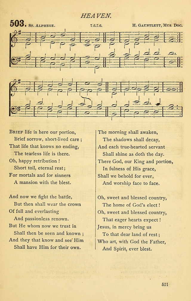 Church Hymnal page 521