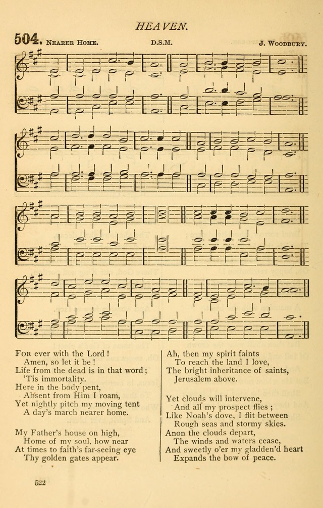 Church Hymnal page 522