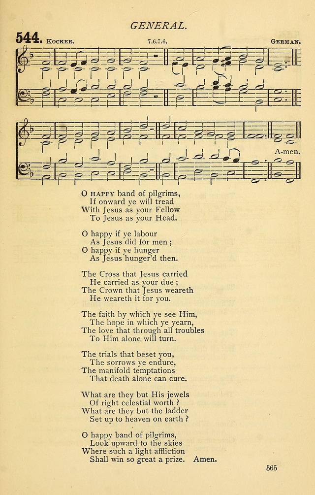 Church Hymnal page 565