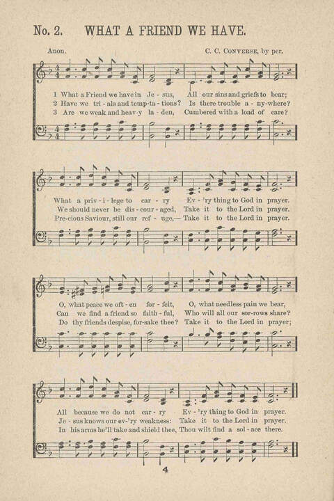 Christian Hymns: a collection of hymns and tunes for all occasions of Christian work and worship page 2