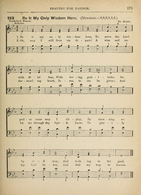 The Canadian Hymnal: a collection of hymns and music for Sunday schools, Epworth leagues, prayer and praise meetings, family circles, etc. (Revised and enlarged) page 175