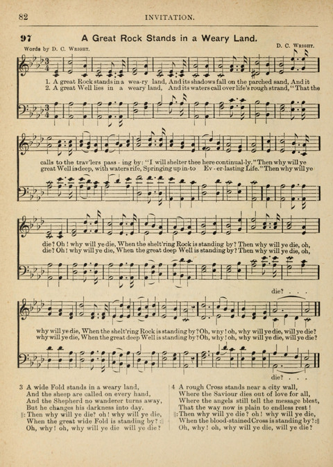 The Canadian Hymnal: a collection of hymns and music for Sunday schools, Epworth leagues, prayer and praise meetings, family circles, etc. (Revised and enlarged) page 82