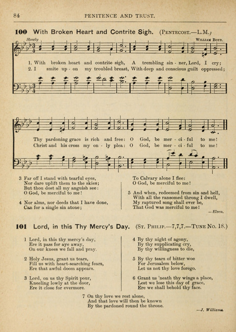 The Canadian Hymnal: a collection of hymns and music for Sunday schools, Epworth leagues, prayer and praise meetings, family circles, etc. (Revised and enlarged) page 84