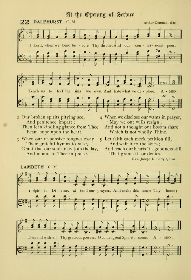 The Chapel Hymnal page 19