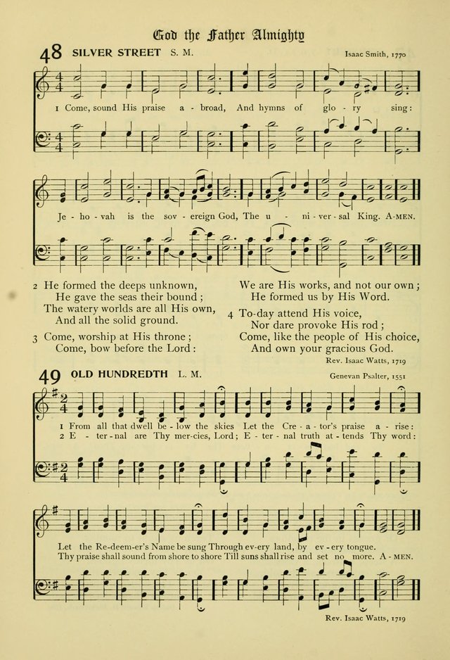 The Chapel Hymnal page 37