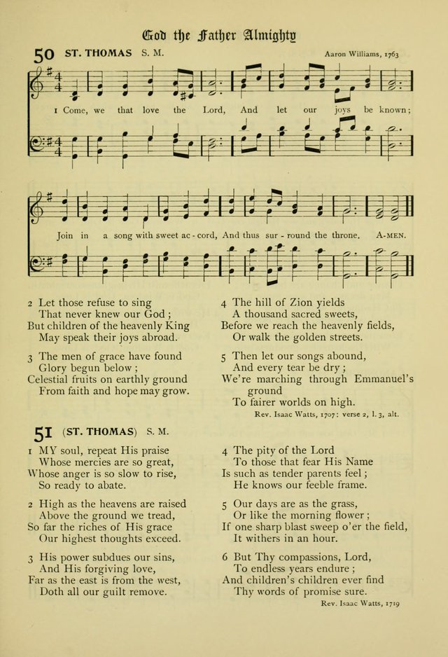The Chapel Hymnal page 38